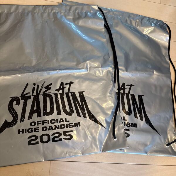 2枚セット スタジアムライブ ヒゲダン Official髭男dism ショッパー 非売品 バラ売り不可 2025 髭ダン