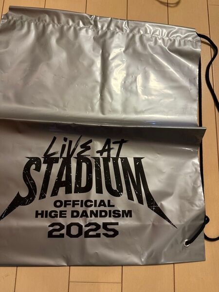 非売品 Official髭男dism ヒゲダン スタジアム 2025 髭ダン 公式グッズ ショッパー ビニール袋
