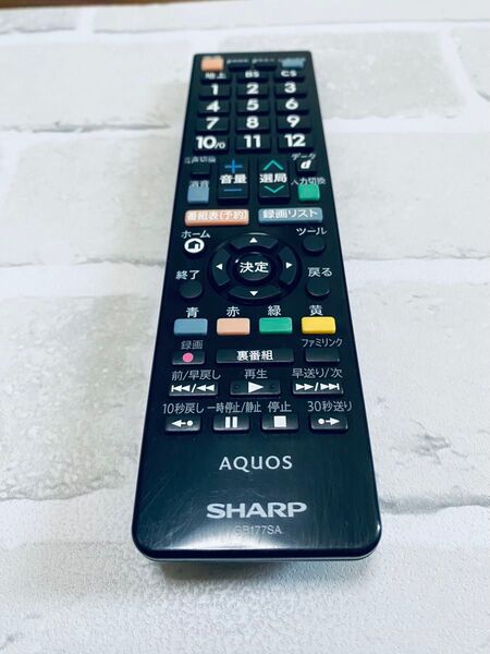 SHARP AQUOS リモコン GB177SA (Tv3245)
