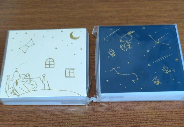 【新品未使用】スヌーピー SNOOPY peanuts スクエアメモ ブロックメモ O