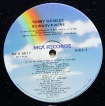 超音波洗浄◆Bobby Womack - So Many Rivers◆Snoop Doggネタ◆Curtis Mayfieldのカヴァー◆David T. Walker◆MCA-5617_画像4