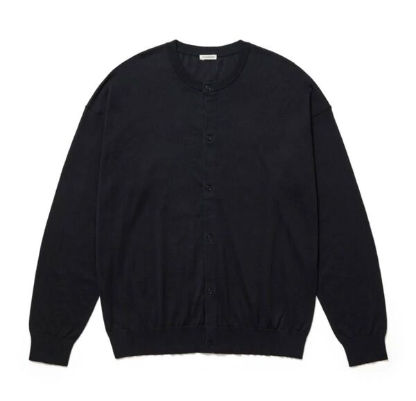 cash&barba シーアイランドコットン ニット カーディガン 黒 3