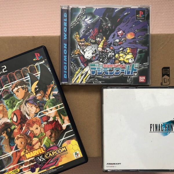 プレステ ソフト セット FF7 MARVEL vs CAPCOM 2 デジモンワールド