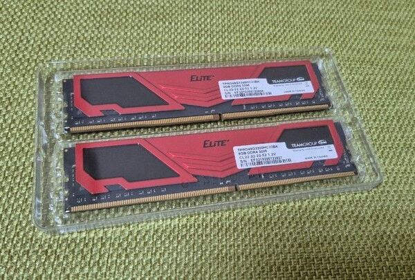 Team DDR4 3200Mhz 16GB 8GB×2枚