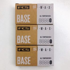 FCS サーフィン wax ワックス base ベース 3個 surfing surサーフボード エフシーエス No904