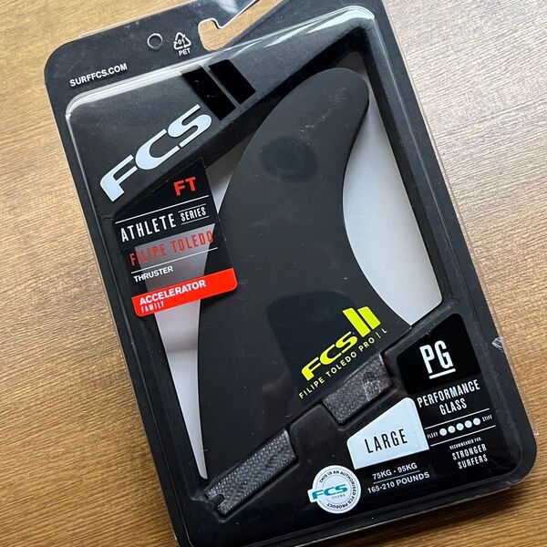 FCS2 FCS fin フィン FT PG PRO フィリペトレド Lサイズ filipe toledo サーフィンサーフボード