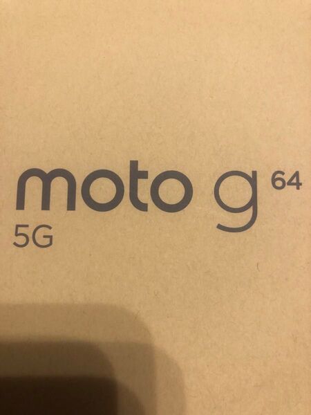 Motorola モトローラ SIMフリースマートフォン moto g64 5G 8GB/128GB 新品未開封 ブラック