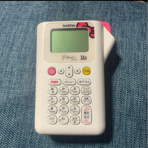 brother P-touch J100 ハローキティデザイン