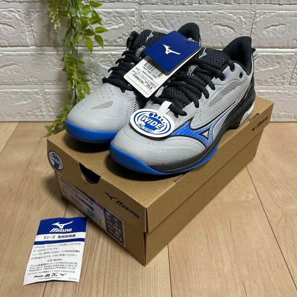 【新品半額!定価15,950円】MIZUNO テニスシューズ 23cm