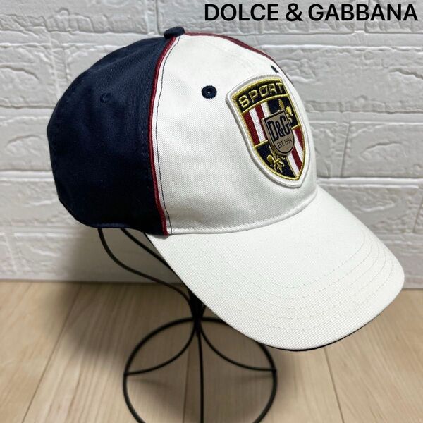 DOLCE&GABBANA ドルチェアンドガッバーナ ロゴプレート キャップ
