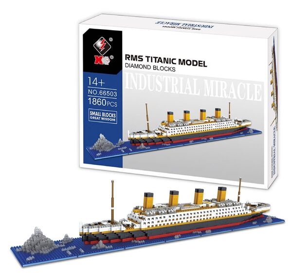 【新品未開封】タイタニック LEGO ナノブロック