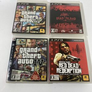 読込確認済み PS3 グランドセフトオート V IV デッドアイランド レッドデッドリデンプション まとめて【送料無料】AAL0423/S4038/0523