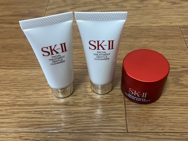 SK-II エスケーツースキンパワーアドバンストエアリークリーム フェイシャルトリートメントジェントルクレンザー SK2