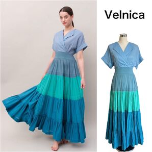 Velnica ヴェルニカ ティアード マキシワンピース 定価4.7万円