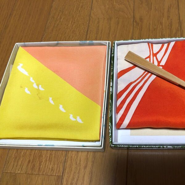 茶道用 袱紗2点セット 徳斎ふくさ 利休扇子付き 茶道具 袱紗