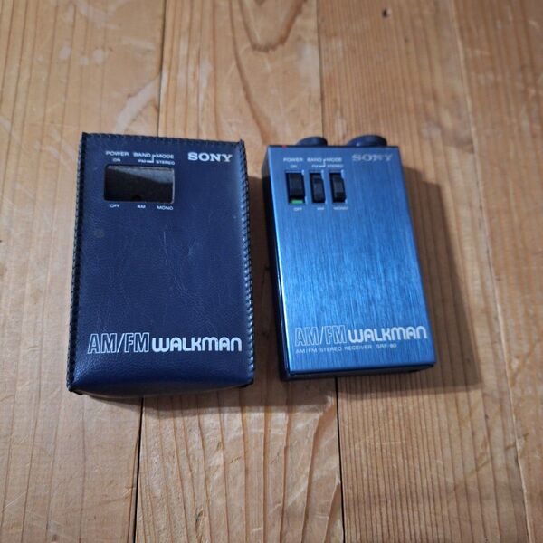 美品 SONY AM/FM WALKMAN SRF-80 動作品