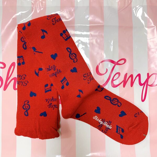 未使用 shirley temple シャーリーテンプルニーハイソックス 靴下 19-21cm