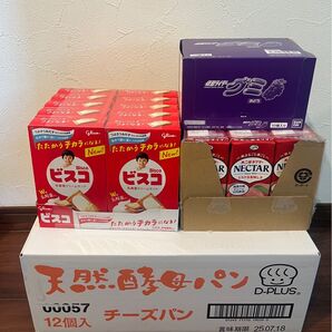 お菓子まとめ売り 天然酵母パン ビスコ グミ 不二家ネクター