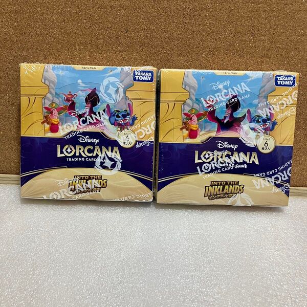 ディズニーロルカナTCG 日本語版 インクランド探訪 BOX 2box