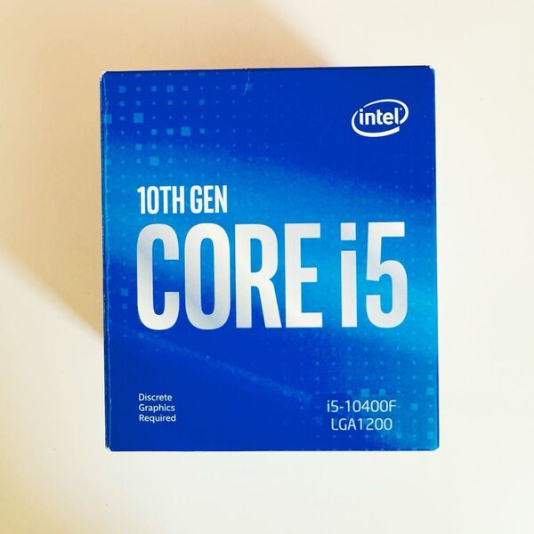 【中古品】Intel Core i5-10400F(箱あり)