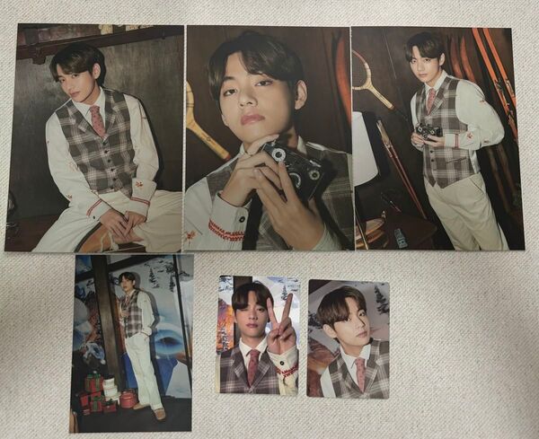BTS 2021 Holiday Collection フォト トレカ ポストカード 他 テテ セット