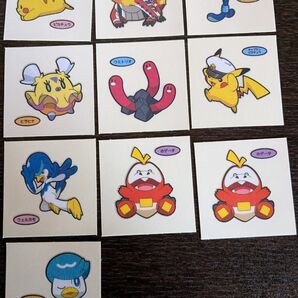 ポケモンパン デコキャラシール 10枚セット