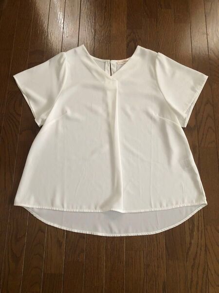 associer カットソー ブラウス Vネック プルオーバー