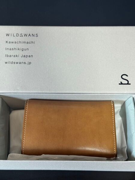 WILDSWANS ワイルドスワンズ バーンBYRNE フルグレインブライドル ナチュラル ウォレット レザー財布 長財布ブラウン