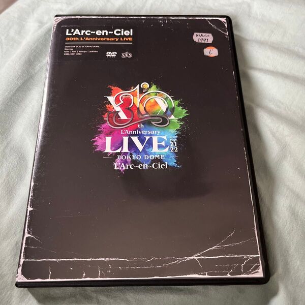 通常盤 ラルク アン シエル 3DVD/LArc〜en〜Ciel 30th LIVE 24/3/27発売 中古