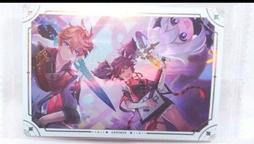 原神 シールウエハース タルタリヤ&辛炎&パイモン
