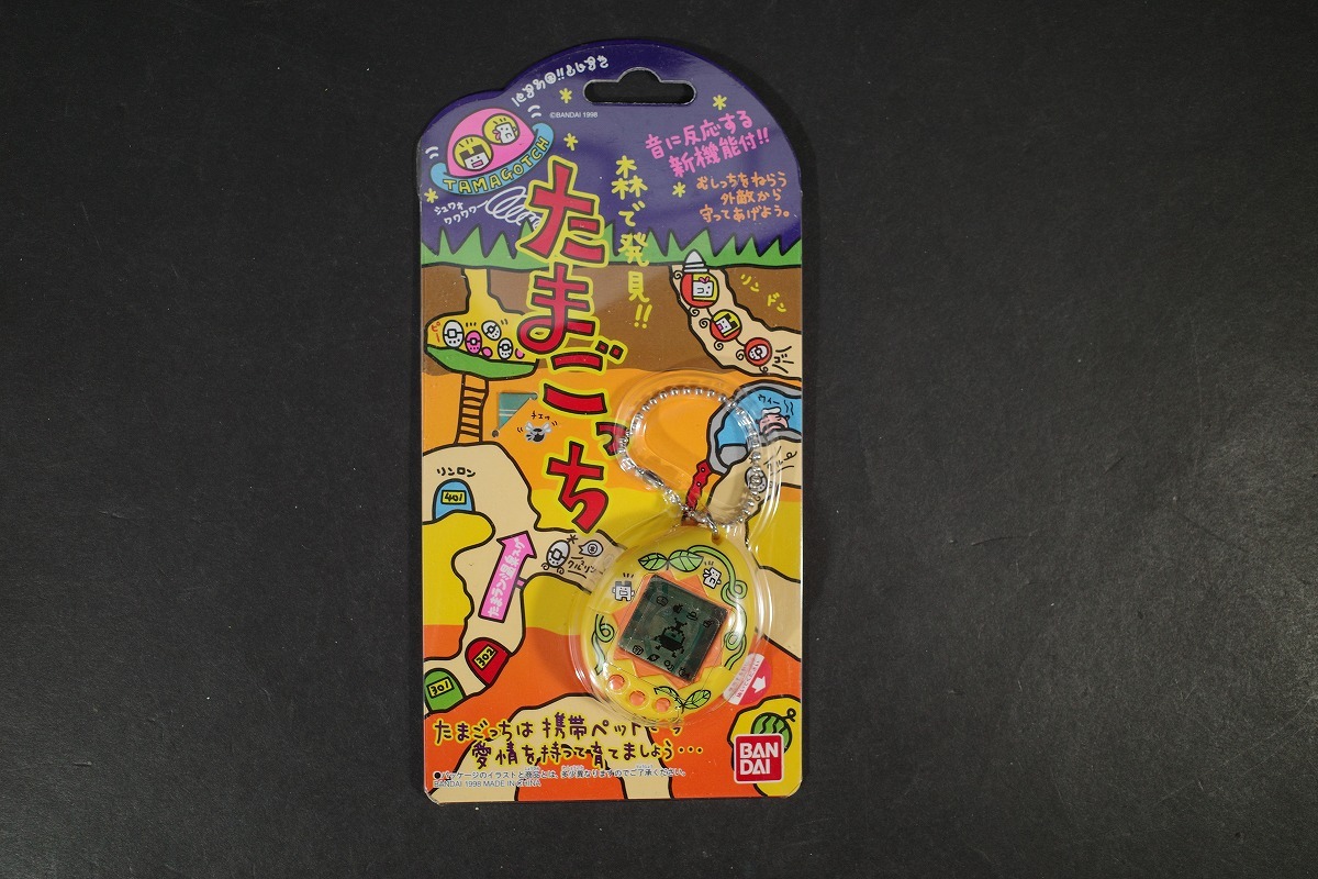 未使用・未開封品】BANDAI 森で発見!! たまごっち 茶色 バンダイ