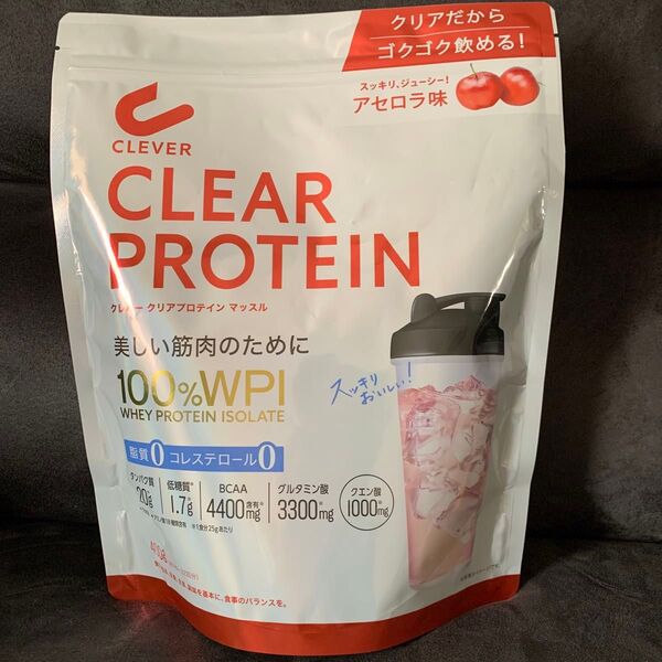 クレバークリアプロテイン マッスル アセロラ味 400g