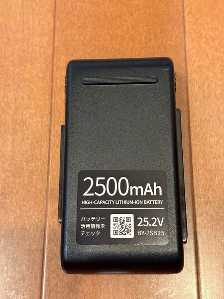 シャープ 純正 掃除機 交換用バッテリー BY-7SB25