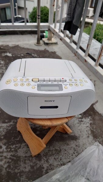 稼動品 SONY CDラジカセ CFD-S51 CDプレーヤー ソニー