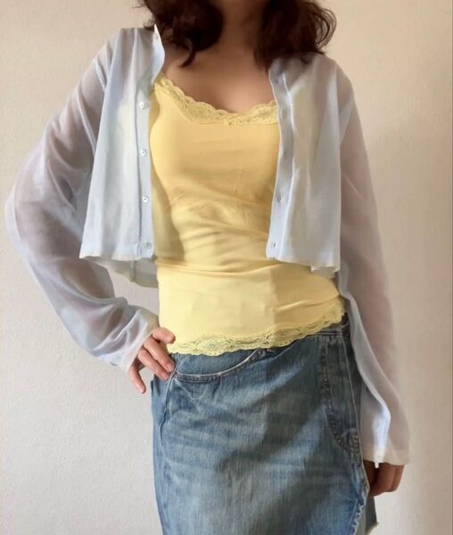 レース キャミソール タンクトップ