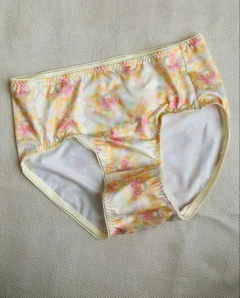 女性用ショーツ 花柄 ひまわり イエロー系