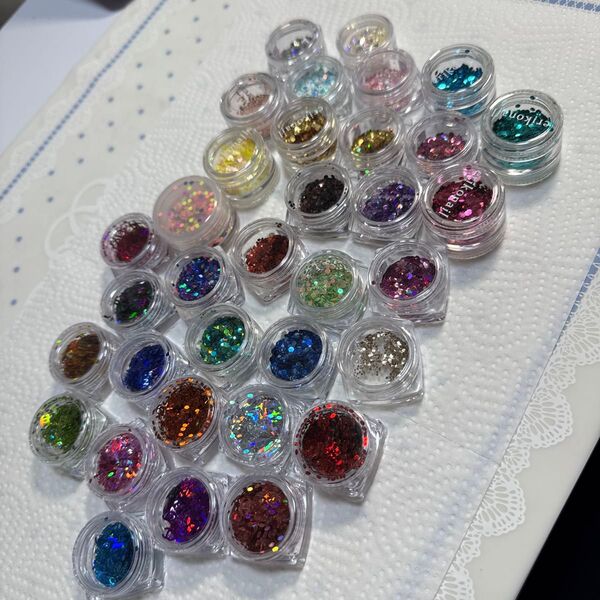 ホログラム メタル ドット など ネイルパーツ eriko presto デコパーツ