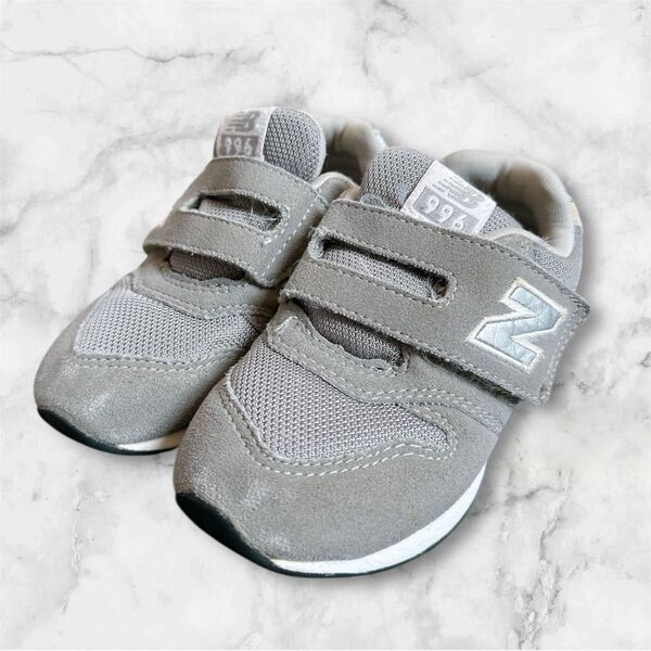 New Balance 996 グレー キッズ スニーカー16センチ