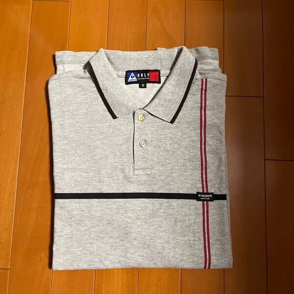 le coq sportif ゴルフ ポロシャツ メンズ Mグレー未使用