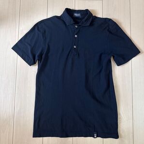 Drumohr ドルモア ネイビーポロシャツ XS
