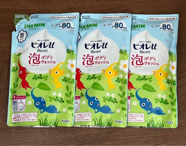 ビオレu泡ボディウォッシュ つめかえ用 フレッシュフローラルの香り 花王