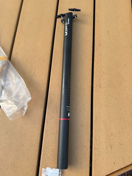 Litepro カーボン シートポスト φ33.9 580mm 自転車 折りたたみ自転車