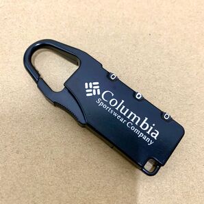 Columbia ダイヤル式 南京錠 バッグ用ロック コロンビア ブラック 黒 コロンビア Colombia ブラック 黒