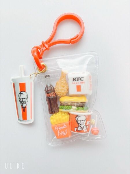 ガチャ詰めポーチ風☆KFC362☆キャンディバックキーホルダー