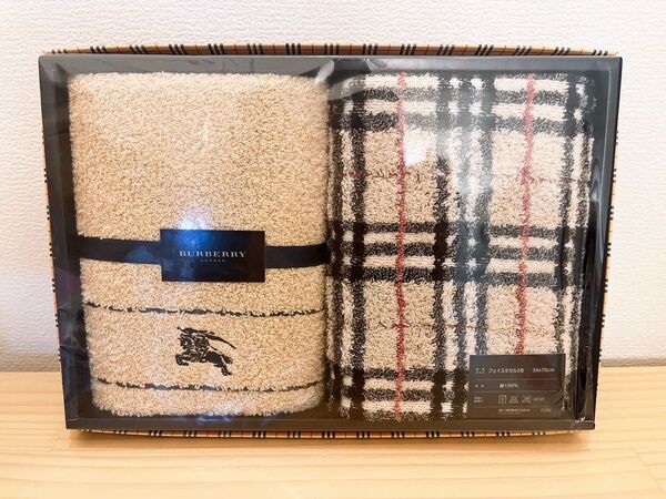 BURBERRY フェイスタオル バーバリー