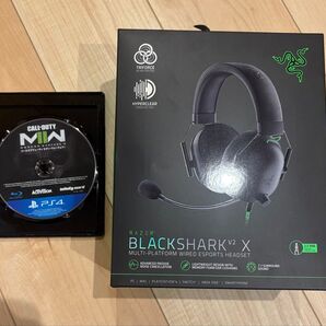 Razer BlackShark V2 X ヘッドセット ソフトセット