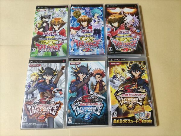 遊戯王ファイブディーズタッグフォース 1〜6 PSP 遊戯王GX 5D’s