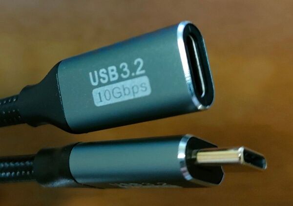 USB Type-c 延長ケーブル 片側メス端子 50cm