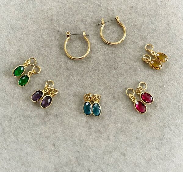 SALEフープ&小粒チャームセット