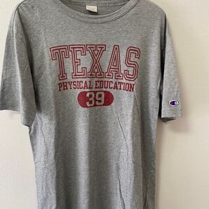 チャンピオン Tシャツ メンズ グレー アメカジ 古着